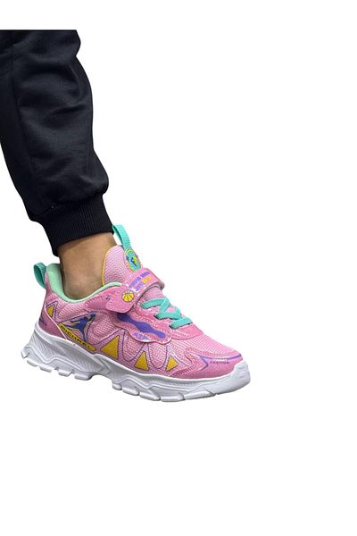 FIERO MIEN Girl's Pink Casual Sports Sneaker Shoes