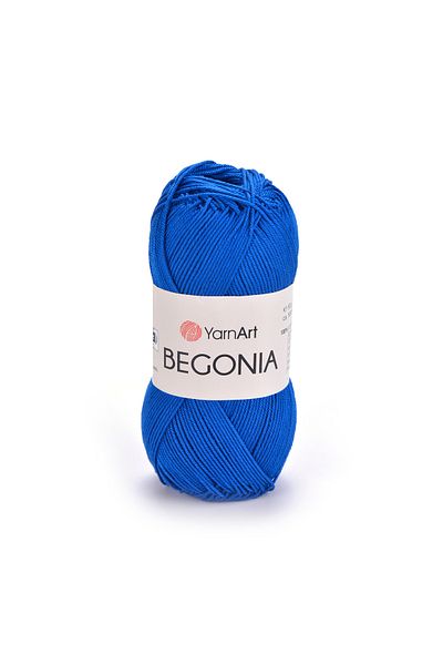 Yarnart Begonia - Mercerized Hand Knitting νήμα Saks Blue-4915