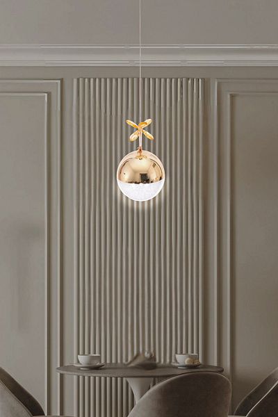 Fer Avize Berfin Modern Stylish Chandelier - Decorative Single, Cafe Entrance Living Room Hallway Kitchen