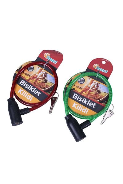 Baytec Bicycle and motorcycle lock with key lock with key 1 piece