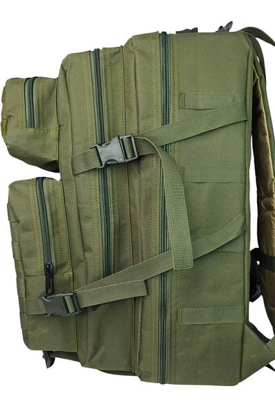 LIGHTINGHM Unisex Outdoor Tactical Travel Mountaineer Camping Backpack 45 Lt