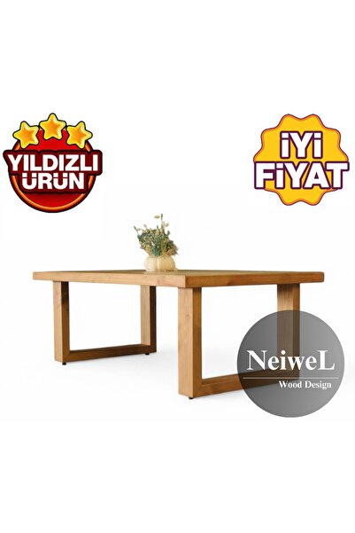 Neiwel Awes Doğal Ahşap Sehpa-70-100(EBAT SEÇENEKLİ)