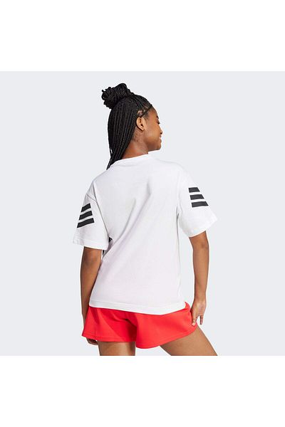 adidas Je0238-k W Fı 3s Tee Kadın T-shirt Beyaz