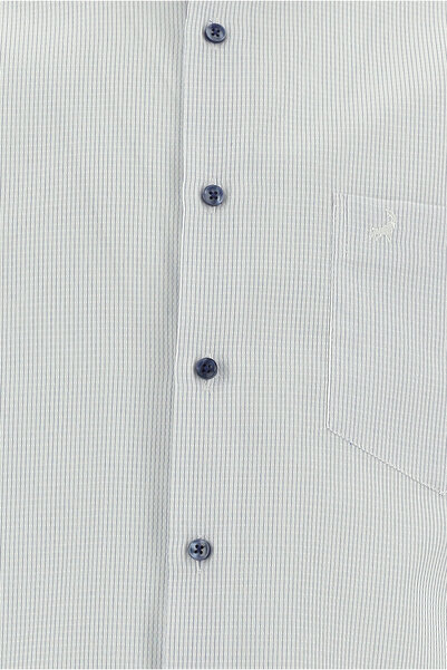 Abdullah Kiğılı Βαμβακερό μακρυμάνικο πουκάμισο χωρίς σιδερένιο σχέδιο