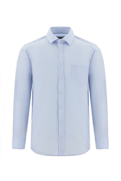 Abdullah Kiğılı Long Sleeve Non Iron Oxford Classic Cotton Shirt
