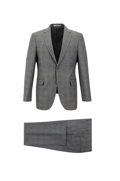 Kiğılı Slim Fit Slim Fit Plaid Suit