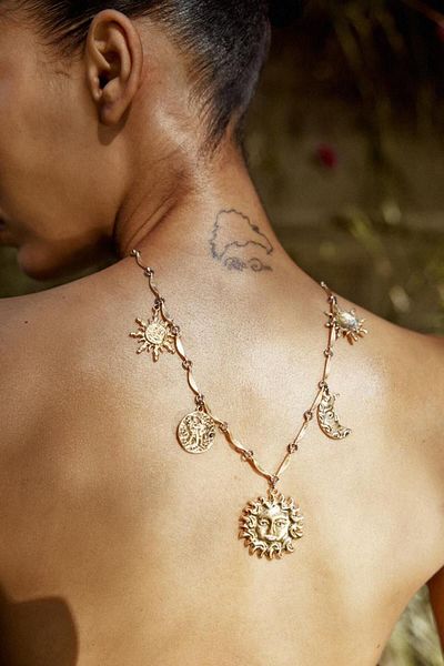 stravis Multi-Charmed Necklace