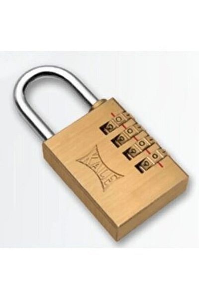 KALE Large Size, Combination Padlock, Padlock, Brass, 4 Digit, 38 Mm, 4cmm Large Size, 21-300,