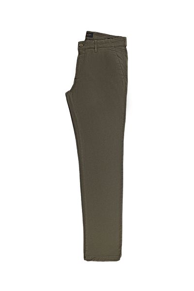 Abdullah Kiğılı Regular Fit Lycra Canvas / Chino Pants