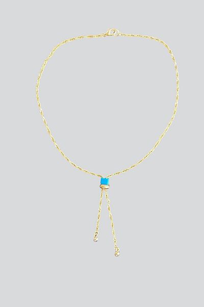 stravis Gold Elevator Necklace