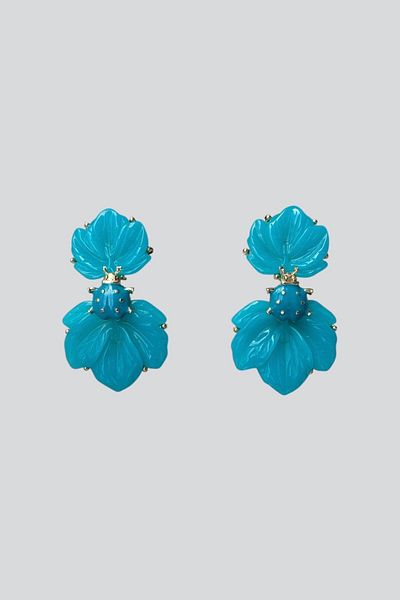 stravis Hanging Turtle Earrings