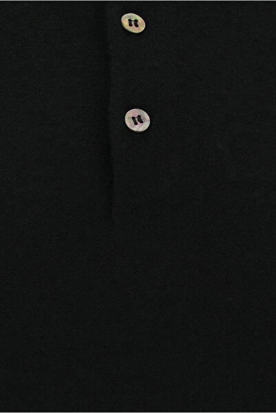 Abdullah Kiğılı Polo Yaka Regular Fit Yünlü Kaşmirli Triko Kazak