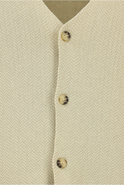 Abdullah Kiğılı V Yaka Pamuklu Kaşmirli Triko Yelek