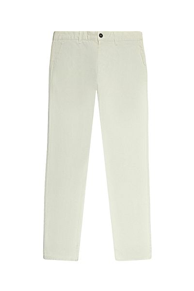 Abdullah Kiğılı Regular Fit Patterned Lycra Canvas / Chino Pants