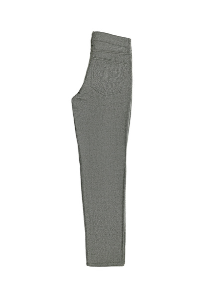 Kiğılı Slim Fit Slim Fit Striped Wool Fabric Trousers