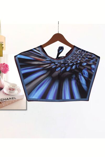 nurfemina Modern Women's Shoulder Shawl with Light Effect Tie
