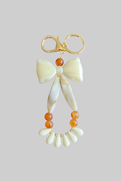 stravis Γούρι τσάντας με λεπτομέρεια φιόγκου