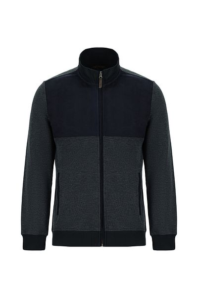 Abdullah Kiğılı Bavlněná mikina na zip