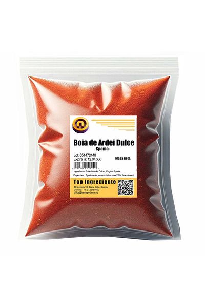 Top Ingrediente Sweet Paprika, Paprika Powder 100g