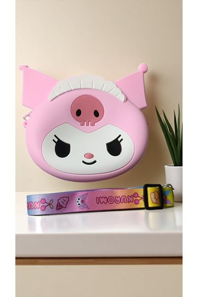 SHOPNEST Strap Kuromi Girl's Silicone Bag