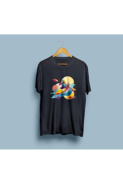 eioswear تي شيرت للجنسين كبير الحجم للزوارق والزوارق