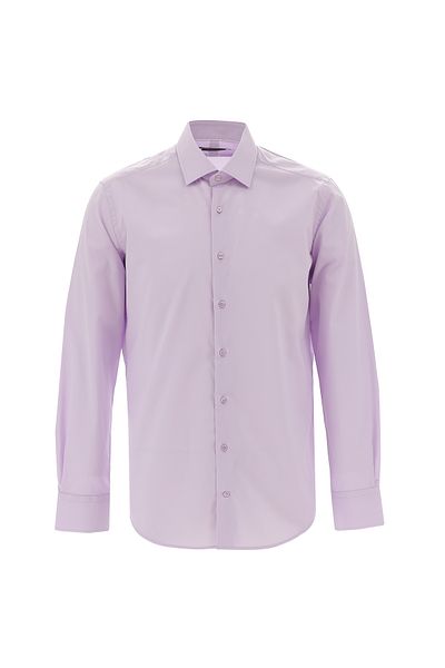 Abdullah Kiğılı Long Sleeve Slim Fit Slim Fit Classic Bamboo Shirt