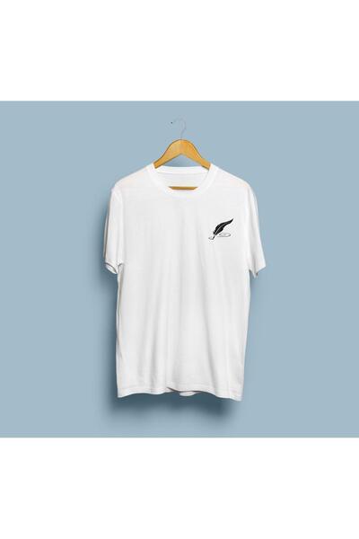 Generic Brand Unisex Oversize Ink Pen Pocket T-Shirt