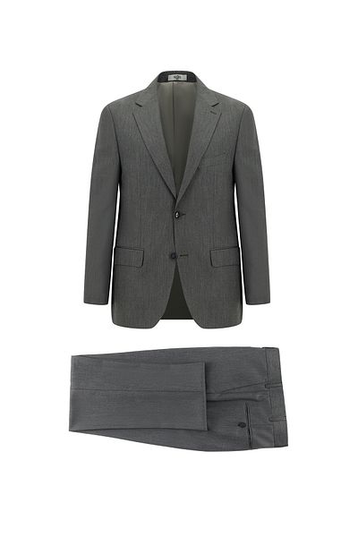 Abdullah Kiğılı Classic Patterned Wool Suit