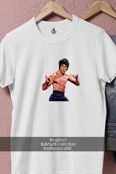 bahriyeli.jpeg Oversized Unisex T-Shirt με σχέδιο Bruce Lee