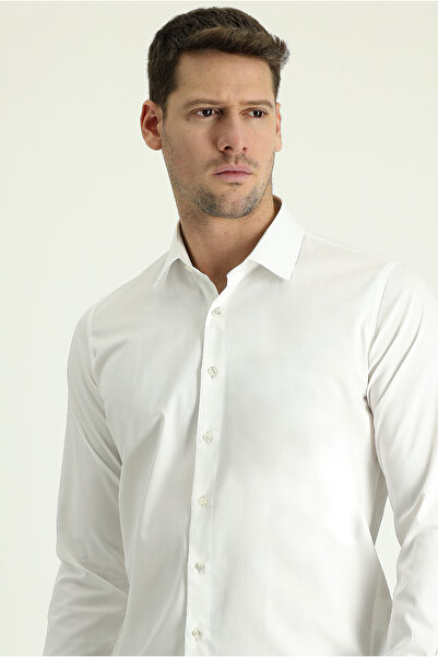 Kiğılı Довгорукава класична бавовняна сорочка Slim Fit