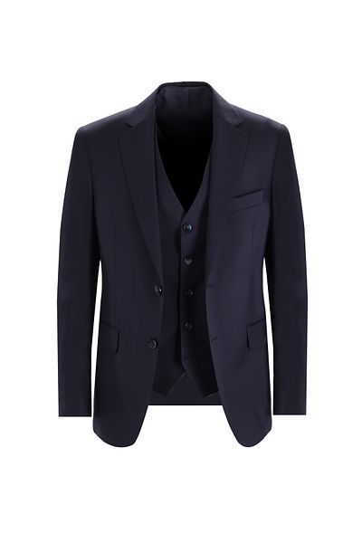Abdullah Kiğılı Woolen Suit with Regular Fit Vest
