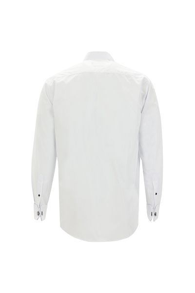 Abdullah Kiğılı Classic Horse Collar Cotton Shirt