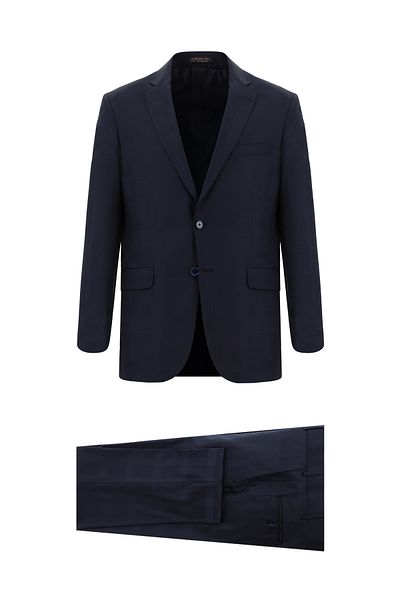 Abdullah Kiğılı Woolen Classic Patterned Suit