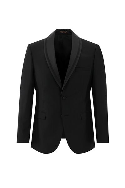 Abdullah Kiğılı Slim Fit Slim Fit Shawl Collar Tuxedo & Groom Suit