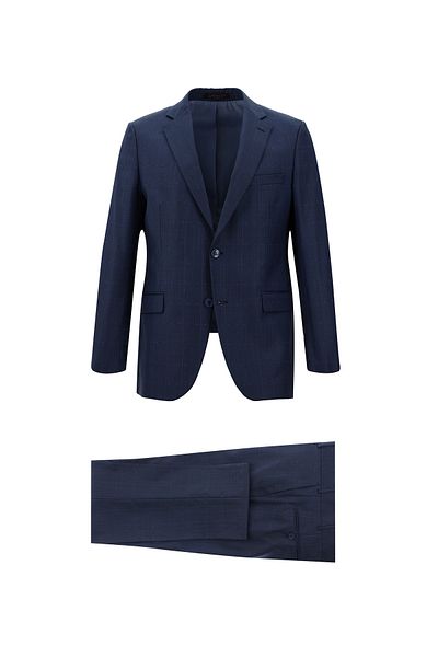 Abdullah Kiğılı Wool Classic Checkered Suit