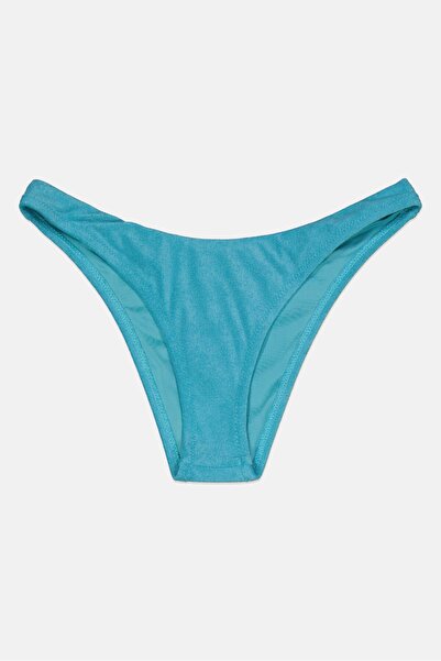 Rhythm بيكيني نسائي من تيري بجزء سفلي مرتفع الساق، أزرق ماوي