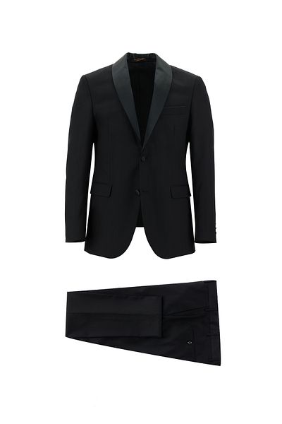 Abdullah Kiğılı Slim Fit Slim Fit Shawl Collar Tuxedo & Groom Suit