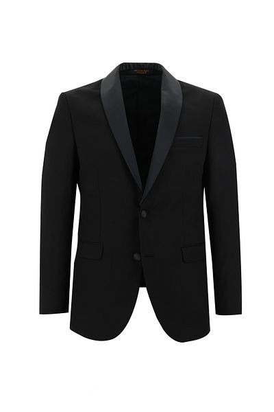 Abdullah Kiğılı Slim Fit Slim Fit Shawl Collar Tuxedo & Groom Suit