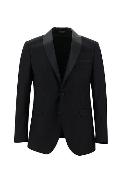 Abdullah Kiğılı Slim Fit Slim Fit Shawl Collar Tuxedo & Groom Suit
