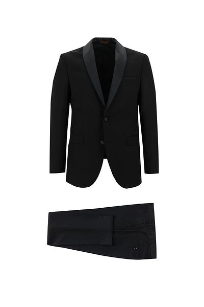 Abdullah Kiğılı Slim Fit Slim Fit Shawl Collar Tuxedo & Groom Suit