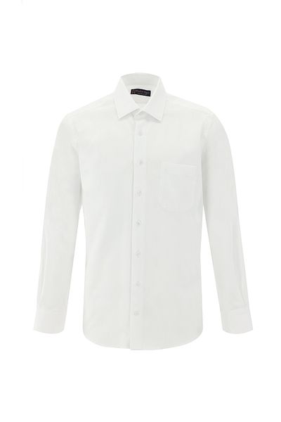 Abdullah Kiğılı Long Sleeve Classic Patterned Cotton Shirt