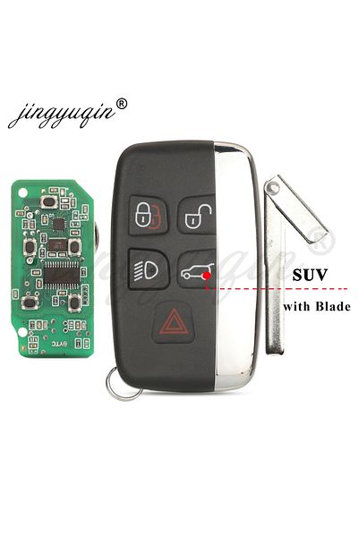 Choice Suv With Blade Jingyuqin Editable Id 433mhz Remote Car Key For Jaguar Xj Xf Xe F Pace Land Rover Ran