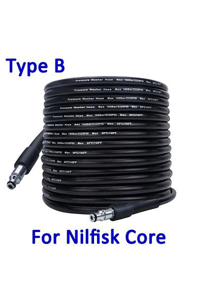 BEAR FORCE Type B-10m 6~10m High Pressure Water Cleaning Hose Pipe Cord Pressure Washer Hose Car Washer Water H
