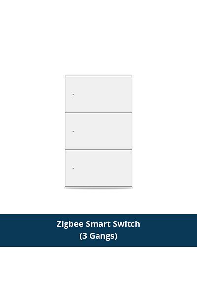 Choice 3 Gangs Zemismart Zigbee Wall Switch Neutral Push Button Interruptor Work With Tuya, Alexa & Google