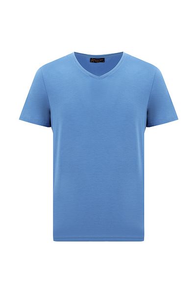Abdullah Kiğılı V-Neck Slim Fit Slim Fit T-Shirt