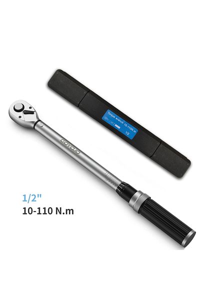 Choice 10-110n.m 1/4” 3/8” 1/2” Square Drive Torque Wrench 40-220n.m Accuracy 3% Bike Car Repair Hand Tools