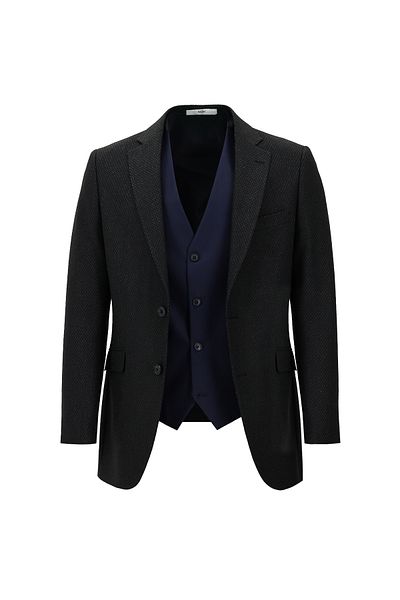 Kiğılı Regular Fit Combination Suit with Vest