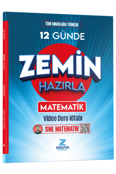 Zeduva SML Matematik 12 Günde Zemin Hazırla Matematik Video Ders Kitabı
