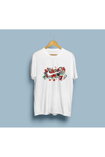Generic Brand Unisex Oversize Sports T-shirt - Themed Design