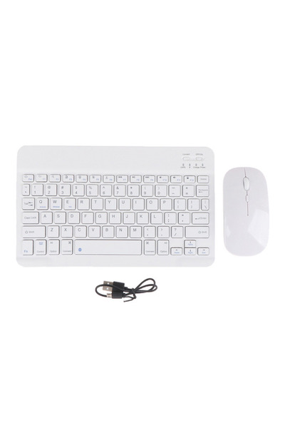 nextbuy Bluetooth Akıllı Klavye ve Mause Seti Taşınabilir Şarj Edilebilir Kablosuz Tüm Cihazlara Uyumlu